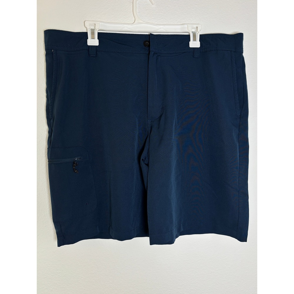 Magellan Outdoors‎ Fish Gear Mens Navy Blue Cargo Fishing Shorts Size 40